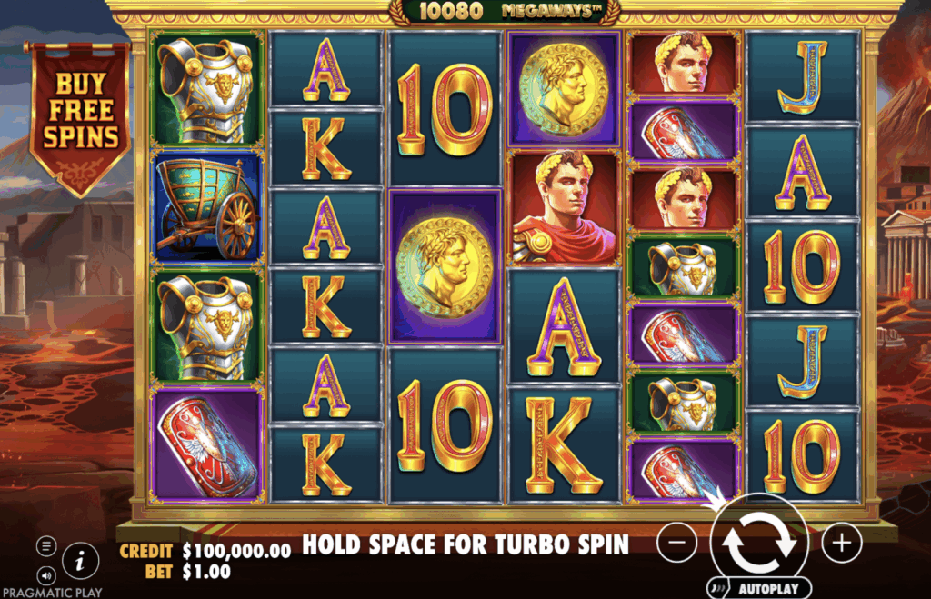 Pompeii Megareels Slot