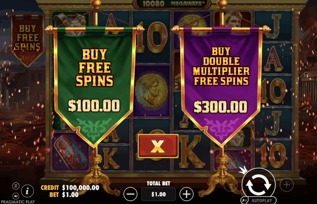 Pompeii Megareels Slot