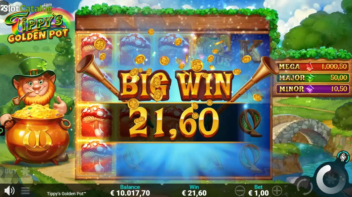 Tippy's Gold Pot Big Win
