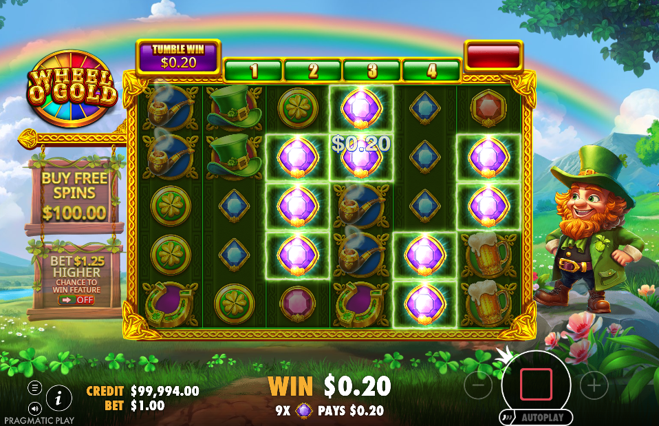 Wheel O' Gold Big Win