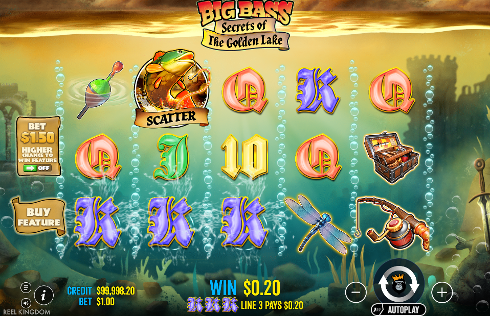 Big Bass Secrets of the Golden Lake Big Win