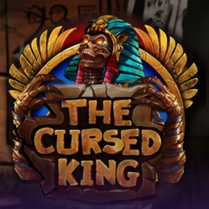 the cursed king slot logo