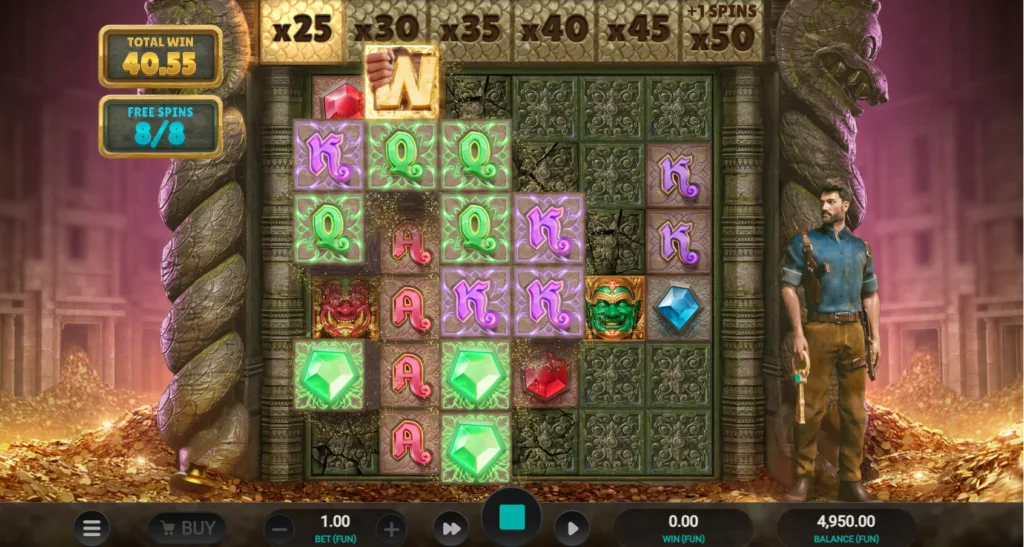 Ancient Tumble - Multiplier Ladder Free Spins