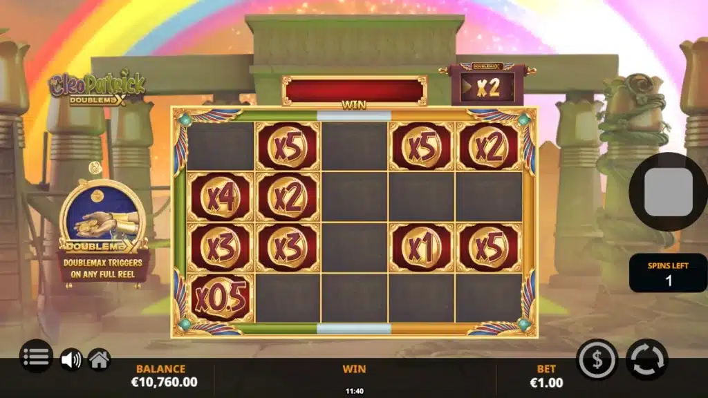CleoPatrick DoubleMax Bonus Round