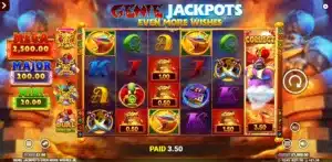 Genie Jackpots Even More Wishes Collect Feature
