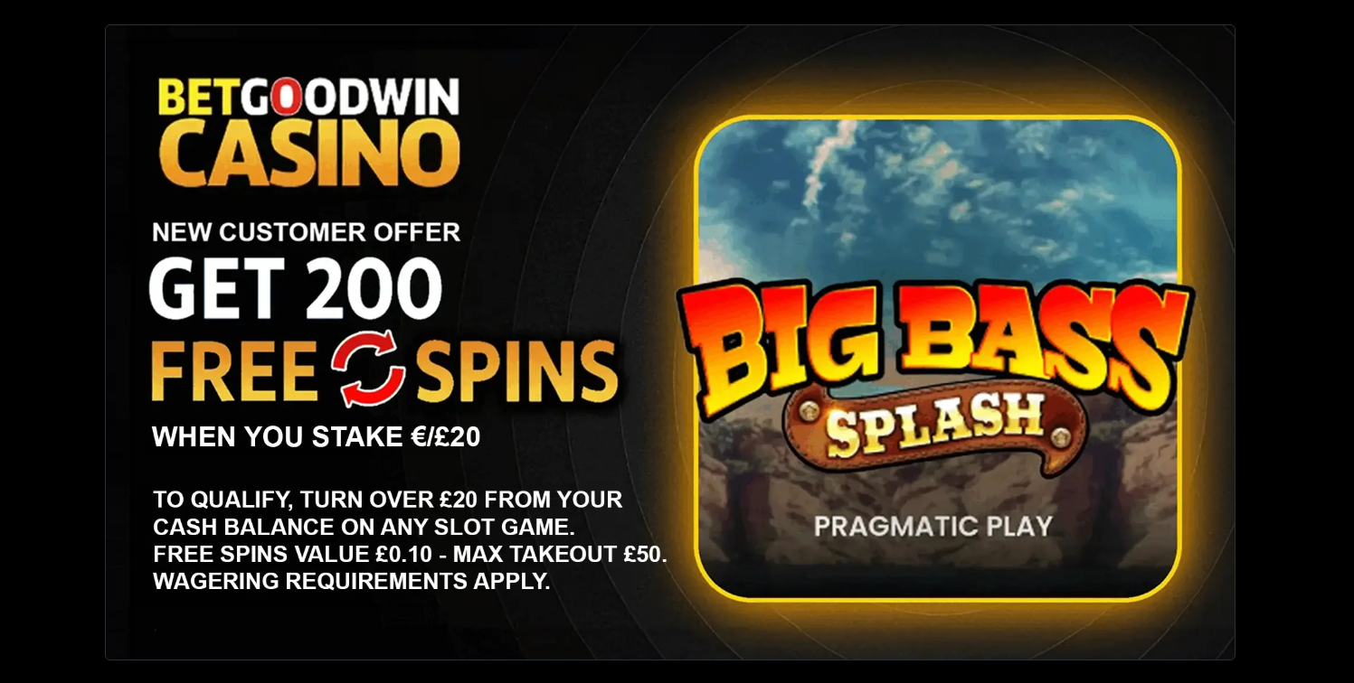 betgoodwin casino welcome offer
