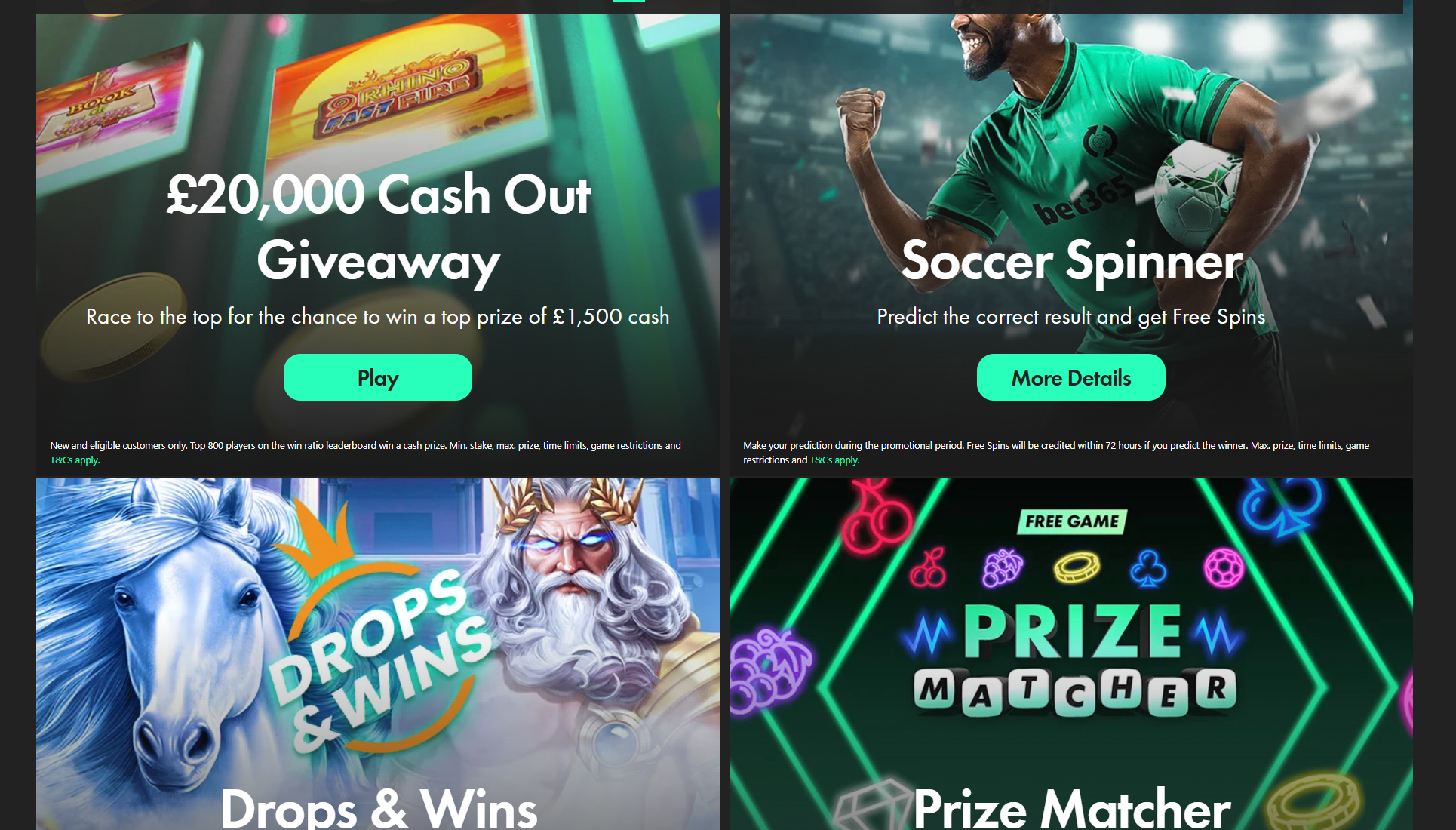 ongoing promotions bet365