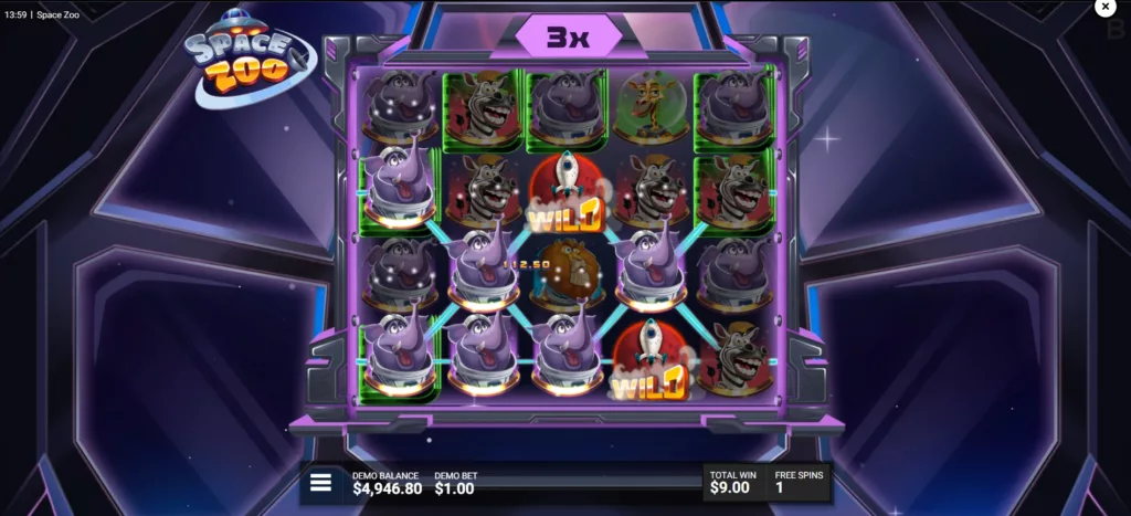 Space Zoo - Free Spins