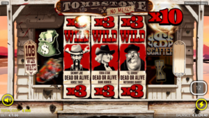 Tombstone No Mercy Free Spins