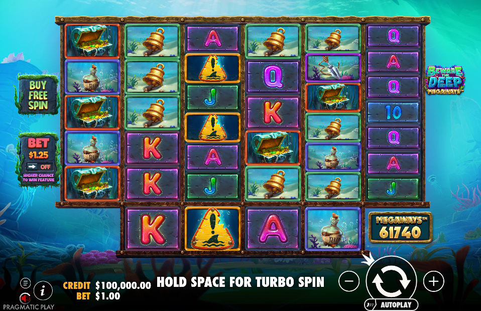 Beware the Deep Megaways Base Game