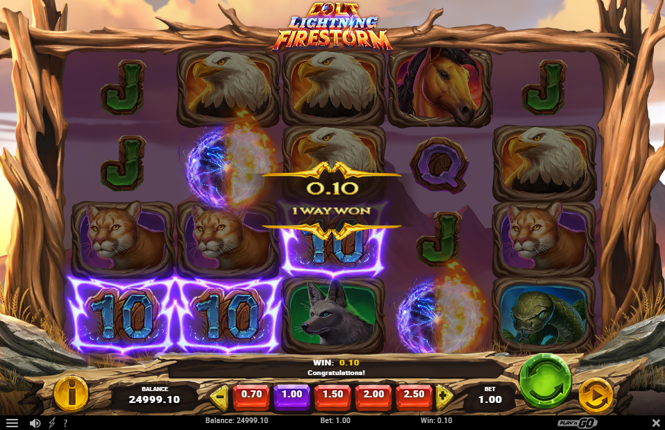 Colt Lightning Firestorm Big Win