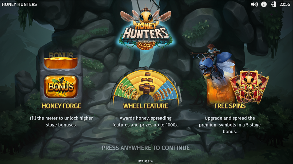 Honey Hunters Welcome Page
