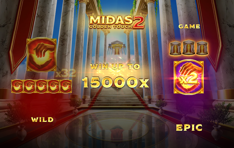 Midas Golden Touch 2 Welcome Page