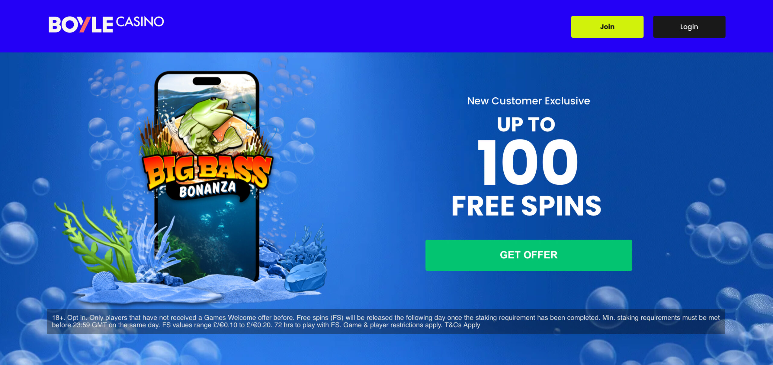 Boyle Casino Bonus