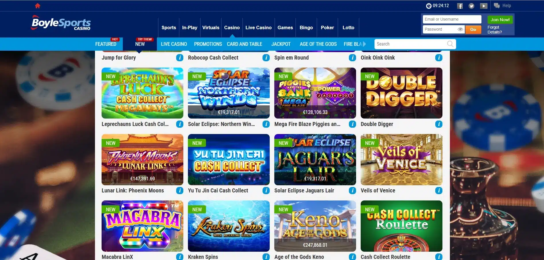 BoyleSports Casino - Slots