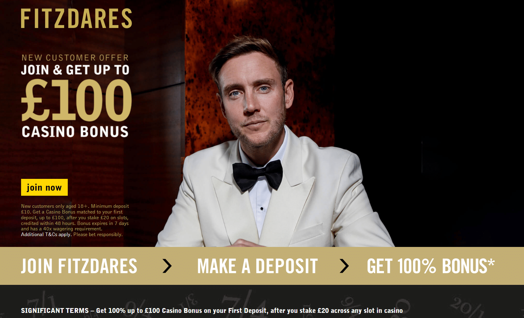 fitzdares casino homepage