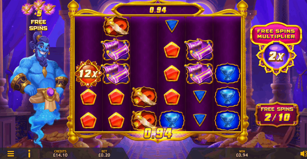 Genies Arabian Riches Base Game