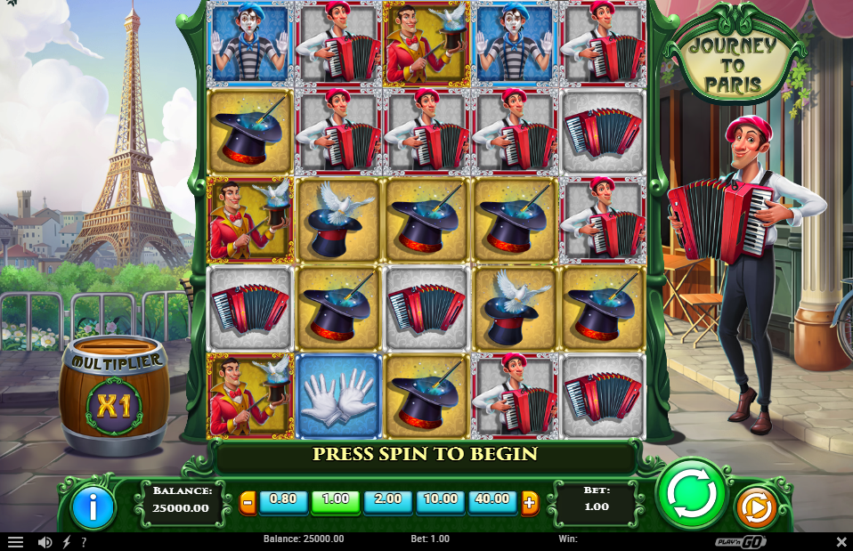 Journey to Paris Base Game