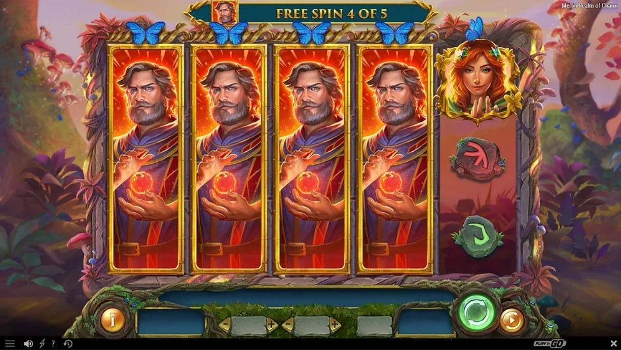 Merlin Realm of Charm Free Spins
