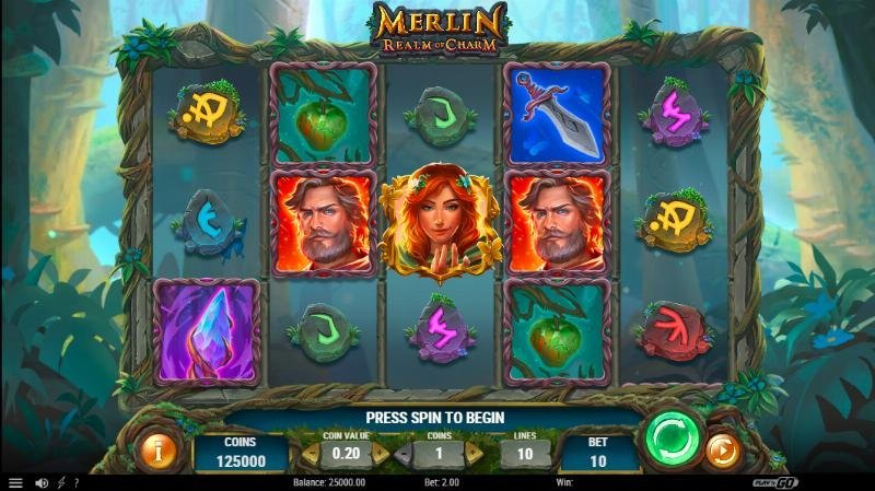 Merlin Realm of Charm Base Game