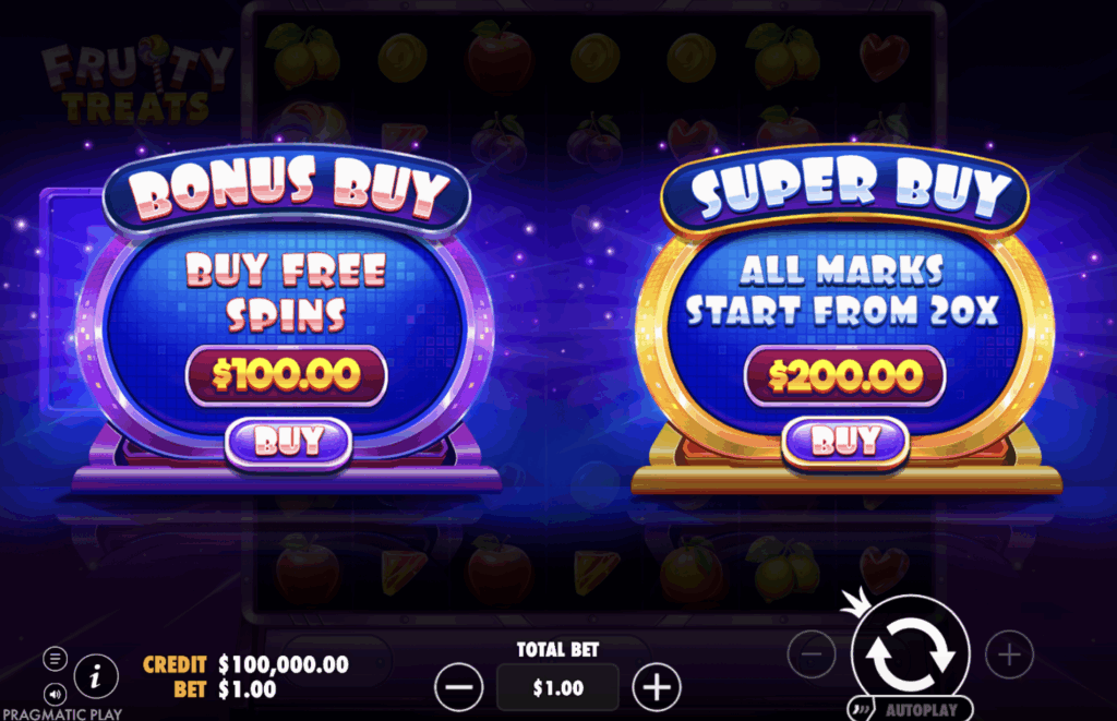 Fruity Treats Slot