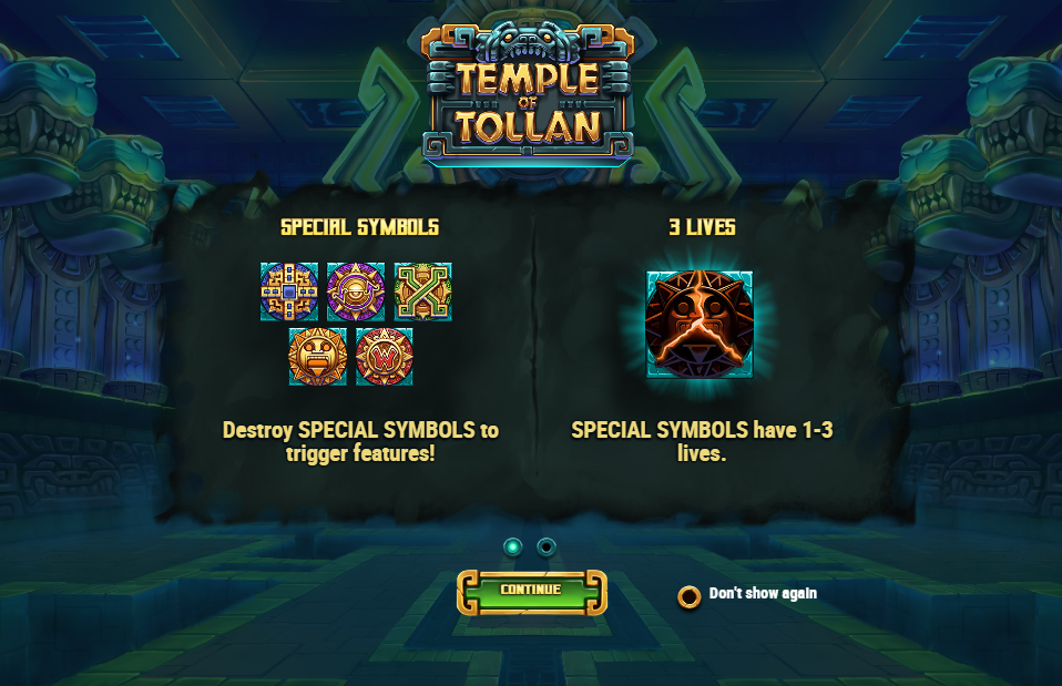 Temple of Tollan Welcome Page