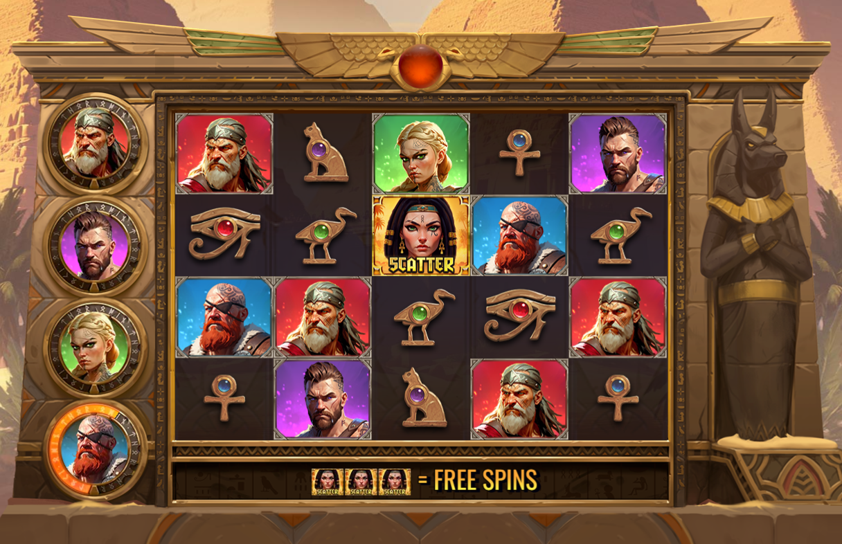 Vikings Go To Egypt Base Game