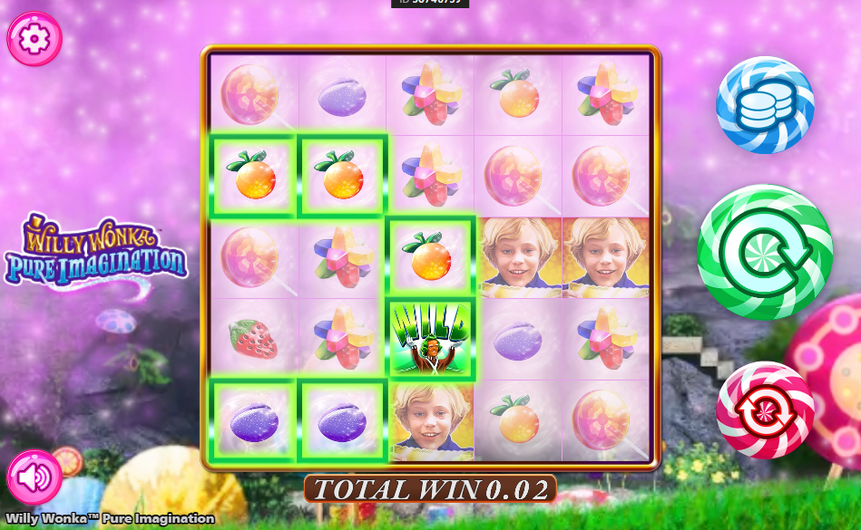 Willy Wonka Pure Imagination Big Win