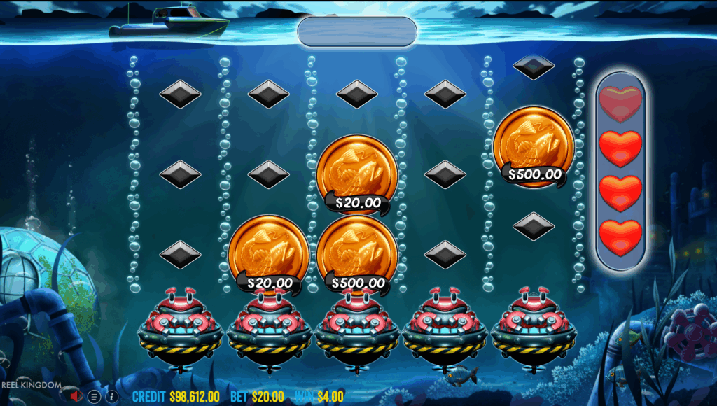 Big Bass Mission Fishin' Stack The Cash Feature