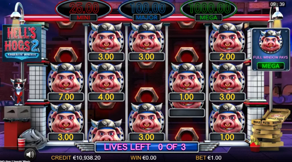 Hell's Hogs 2 Squealin' Wheels - Biker Bash Bonus
