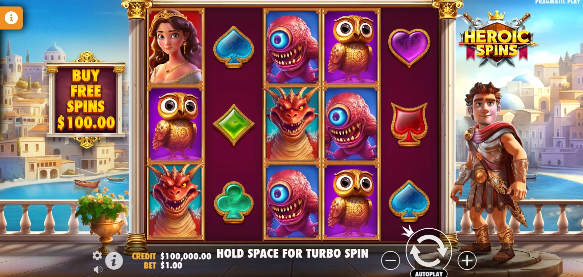 Heroic Spins - Base Game