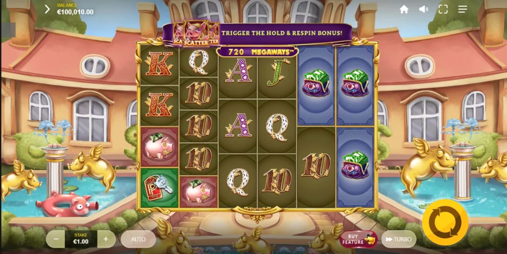Piggy Riches 2 Megaways - Base Game