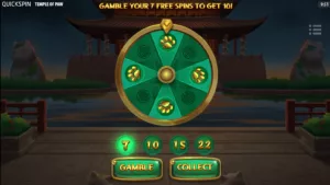 Temple of Paw - Lucky Gamble Wheel