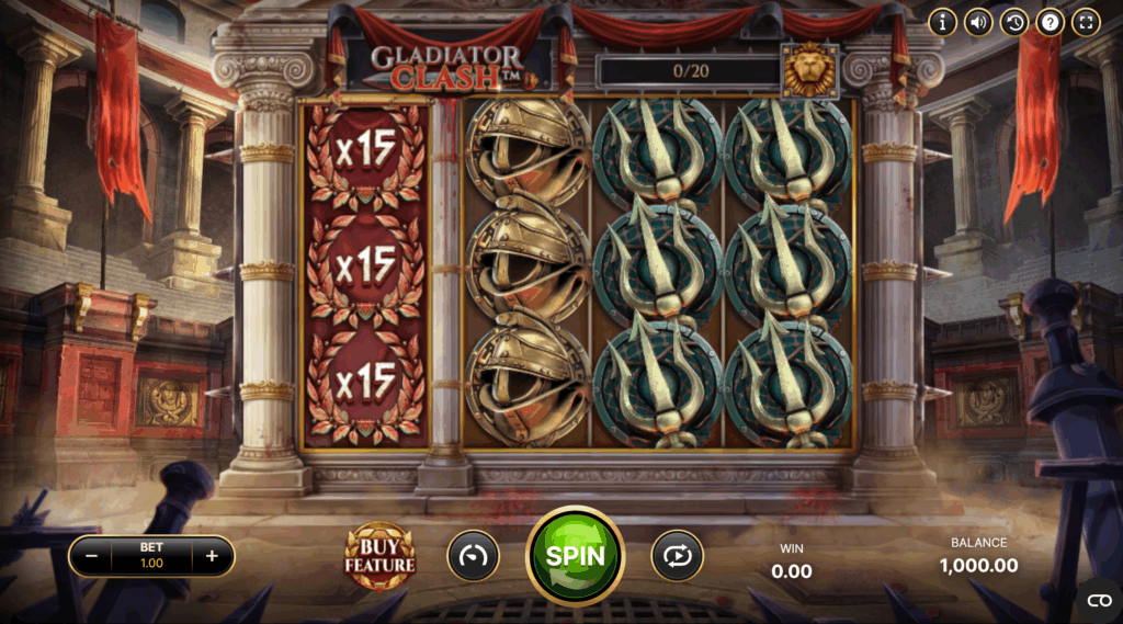 Gladiator Clash Base Game & Features