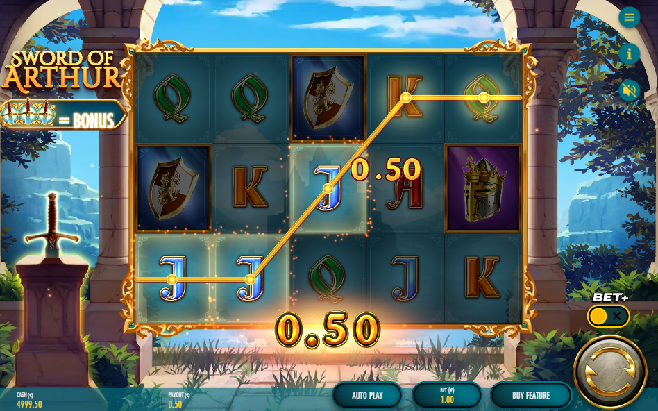 Sword of Arthur Big Win