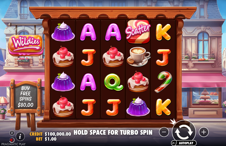 Wildies Slot Base Game