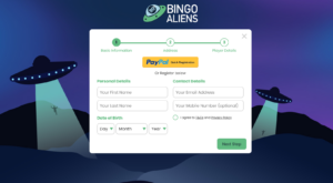 Bingo Aliens - How to Register