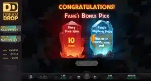 Fang's Inferno Dream Drop - Fang's Bonus Pick