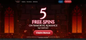 Immortal Wins Casino - Homepage