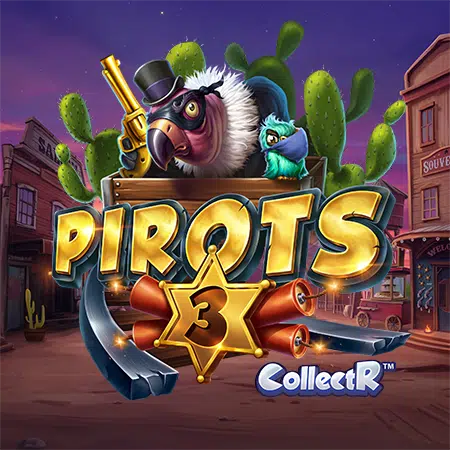 Screenshot van een Pirots slot spel