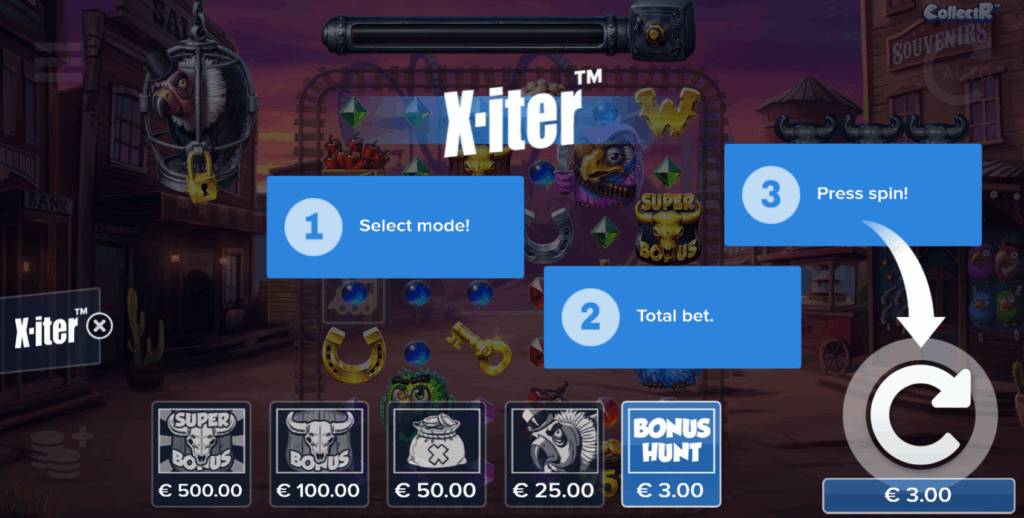 Pirots 3 X-iter Features