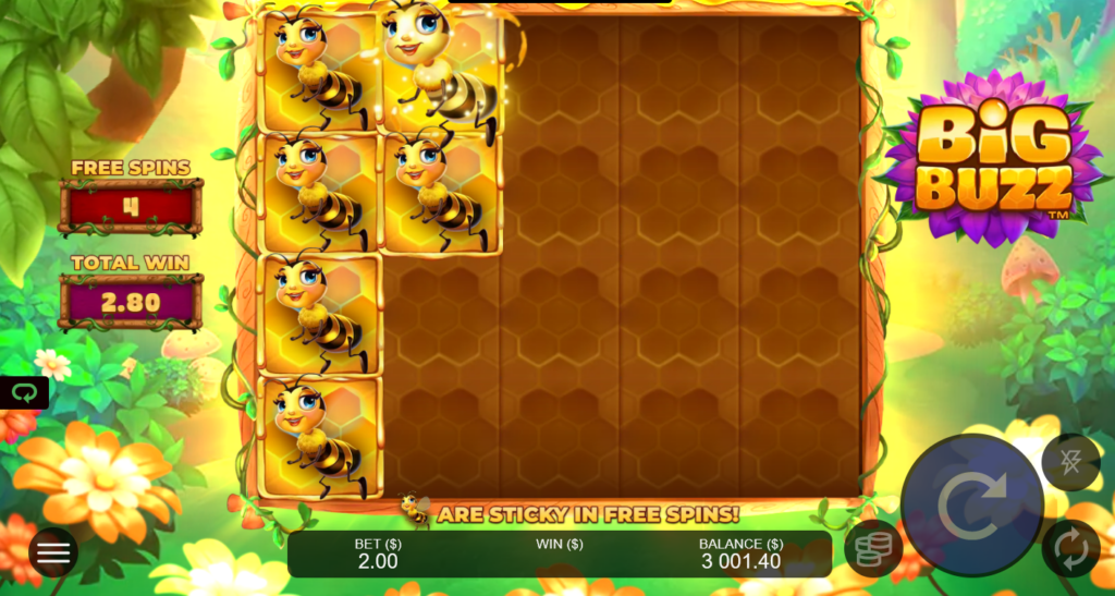 Big Buzz Free Spins