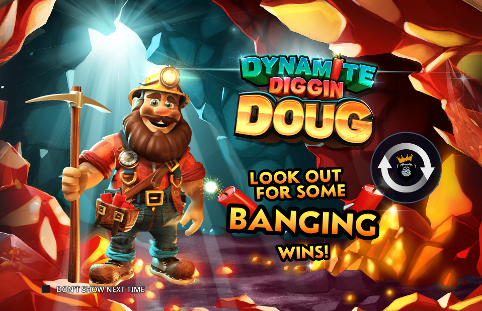 Dynamite Diggin Doug Welcome Page