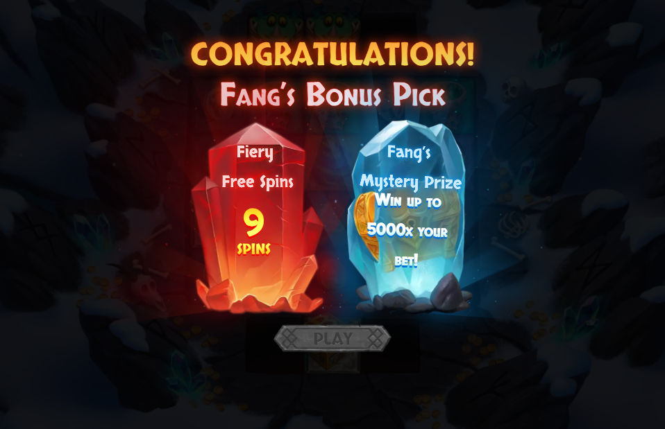 Fang's Inferno Dream Drop Bonus Feature