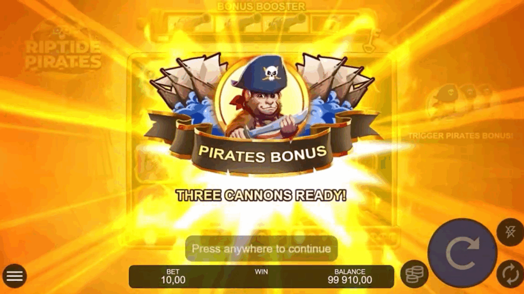 Riptide Pirates Bonus