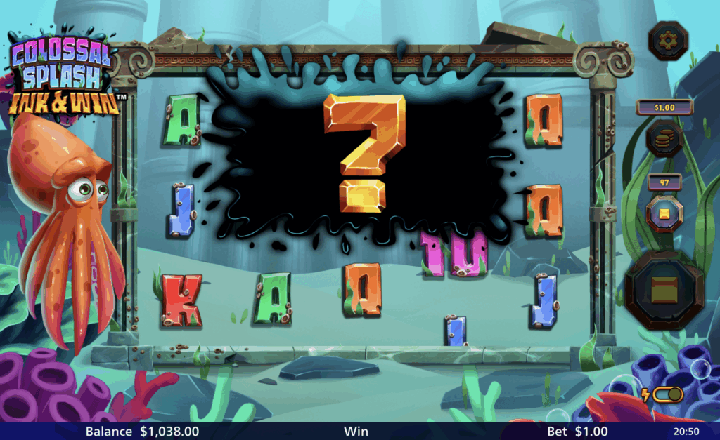 Colossal Splash Ink & Win Slot