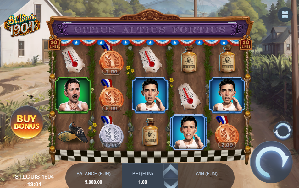 St. Louis 1904 Base Game