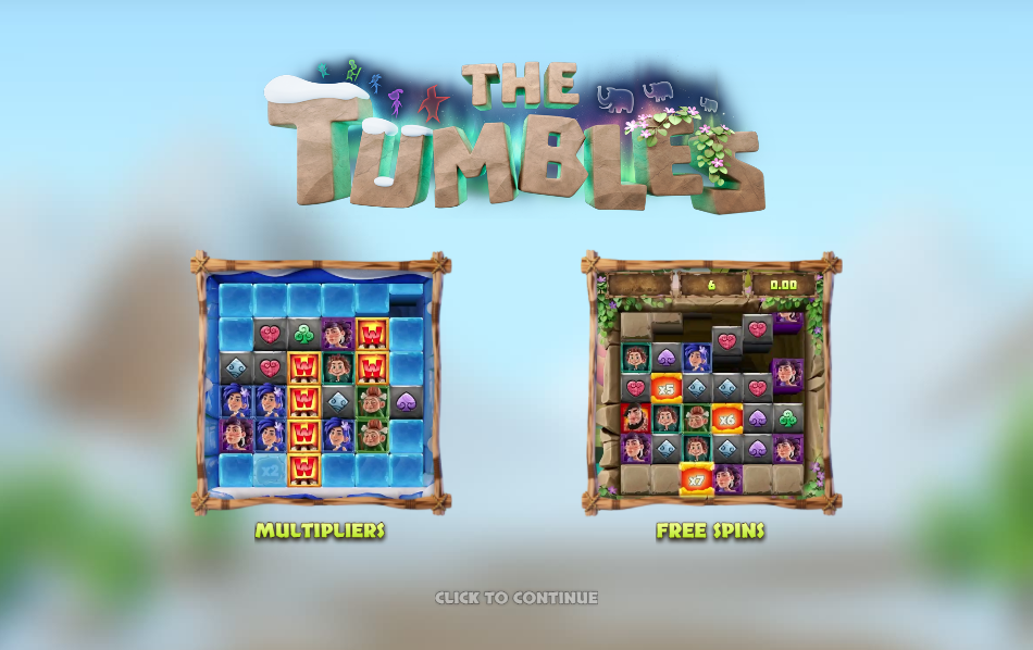 The Tumbles Welcome Page