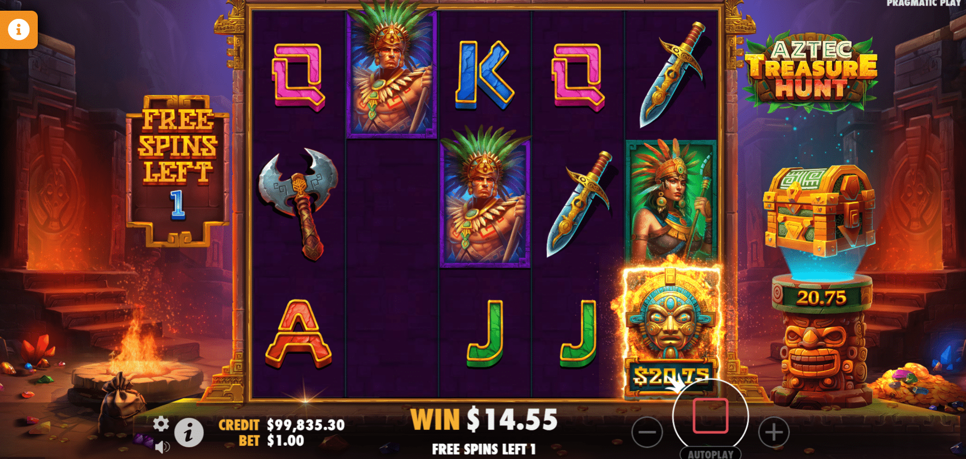 Aztec Treasure Hunt - Free Spins