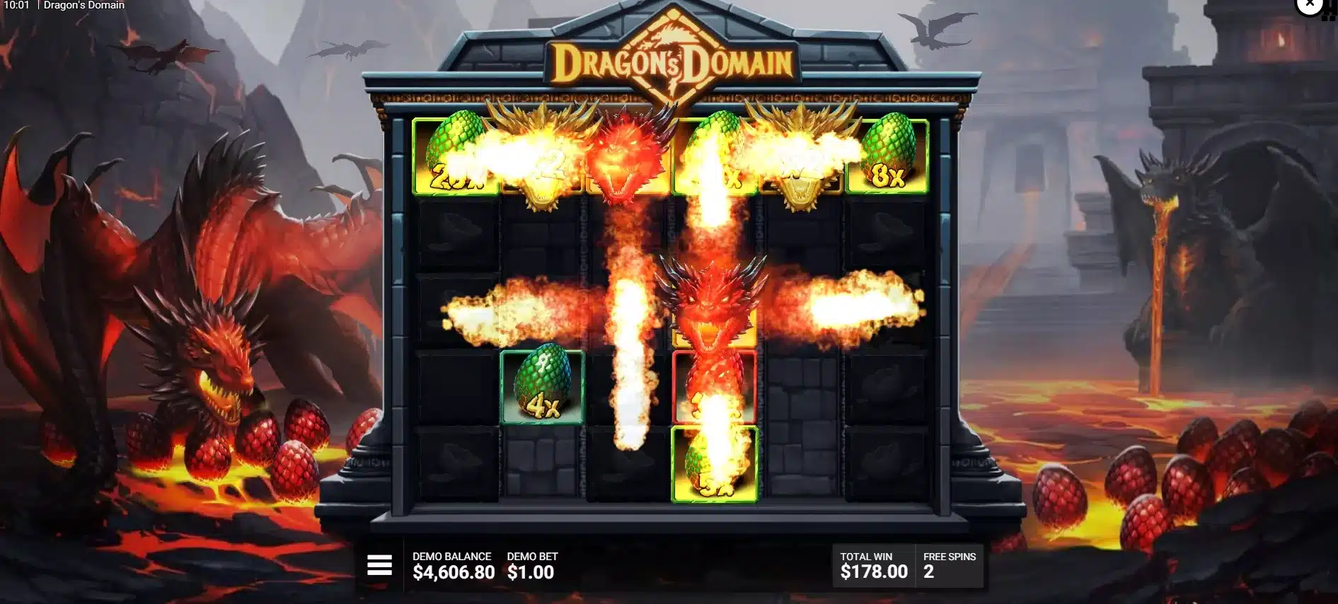 Dragon's Domain - The Hatchery Bonus
